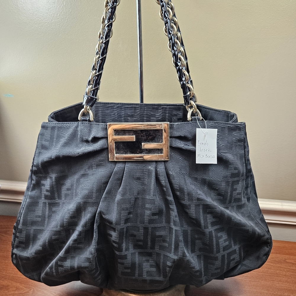 Fendi Mia Borse Black Shoulder bag